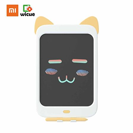 Xiaomi Wicue 10 Inç Sarı Kedi LCD Dijital Renkli Ç