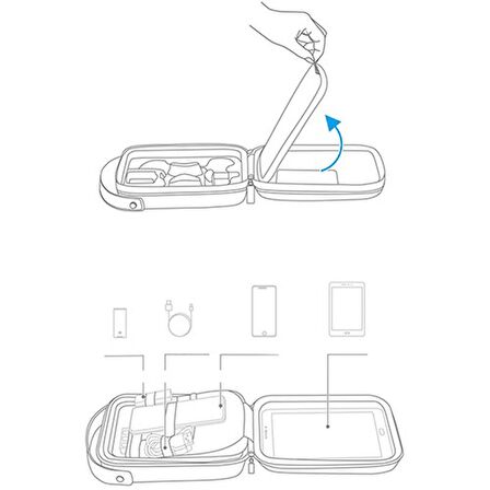 PGYTECH Carrying Case DJI Tello Drone Taşıma Çantası (P-WJ-002)