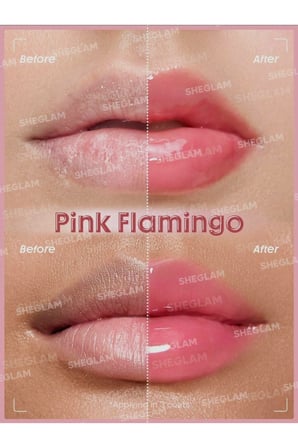 SHEGLAM Booster Shine Plumping Lip Gloss-Pink Flamingo
