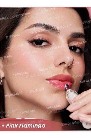 SHEGLAM Booster Shine Plumping Lip Gloss-Pink Flamingo
