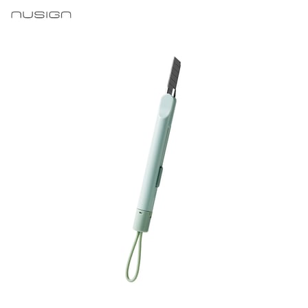 NUSIGN ENS067 Kesici Plastik + Metal 1 Adet Blister Paket Yeşil