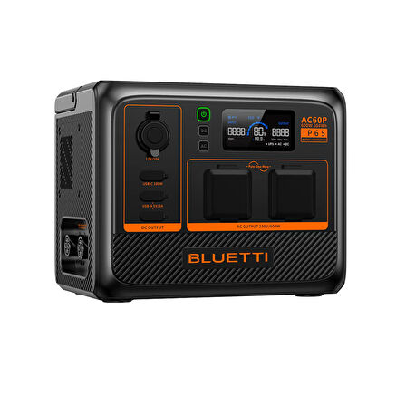 BLUETTI AC60P Taşınabilir Güç Kaynağı - 600W 504Wh