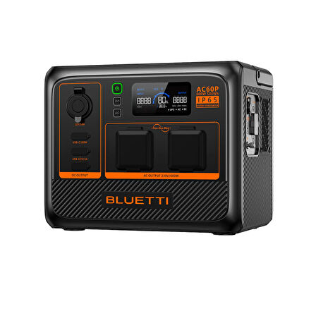 BLUETTI AC60P Taşınabilir Güç Kaynağı - 600W 504Wh