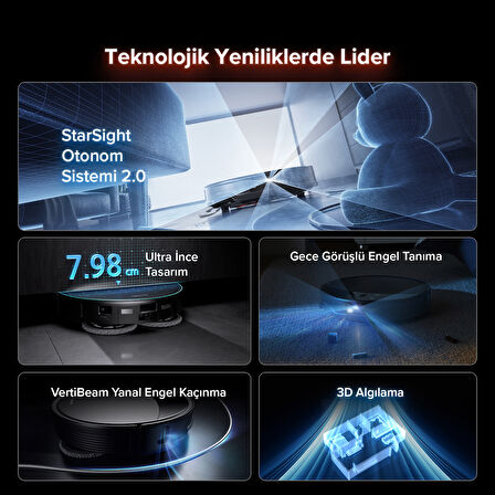 Saros 10R Akıllı Robot Süpürge 