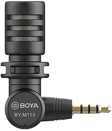 Boya BY-M110 Kompakt 3.5 mm Telefon Mikrofonu Teşhir