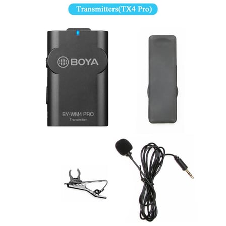 Boya BY-WM4 Pro TX Kablosuz Mikrofon Vericisi