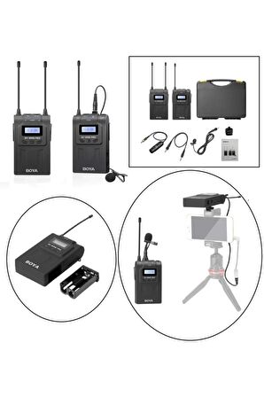 Dersaneler Için Wm8 Pro K1 Kablosuz Tekli Yaka Mikrofonu