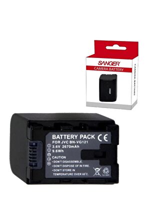 JVC Everio GZ-E200, JVC Everio GZ-E205, JVC Everio GZ-E300, JVC Everio GZ-E305 Bataryası