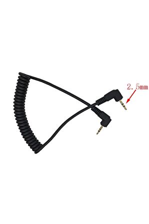 AC-90 İçin 2.5mm Uyumlu Kamera Kumanda Kablosu