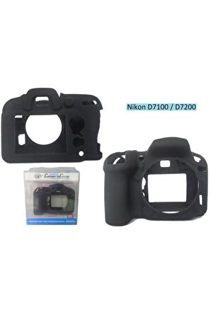 Nikon D7200 Için Body Koruyucu Slikon Uyumlu