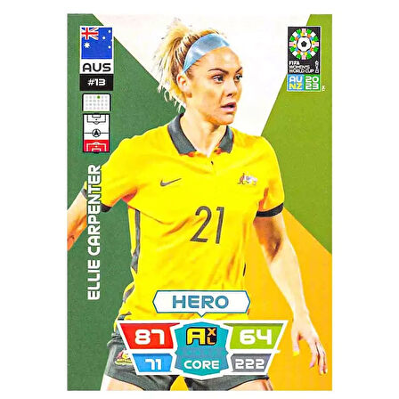 Panini FIFA Women's World Cup Adrenalyn XL 2023 Trading Cards 20 Paket Set (120 Kart)