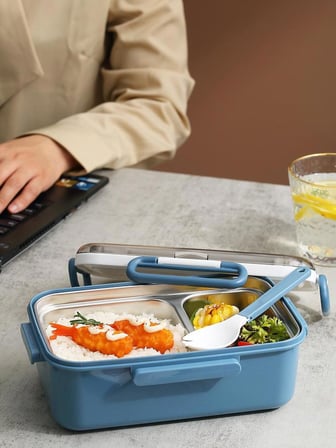 Vagonlife Paslanmaz Çelik Lunch Box Yemek Kabı 900 ml