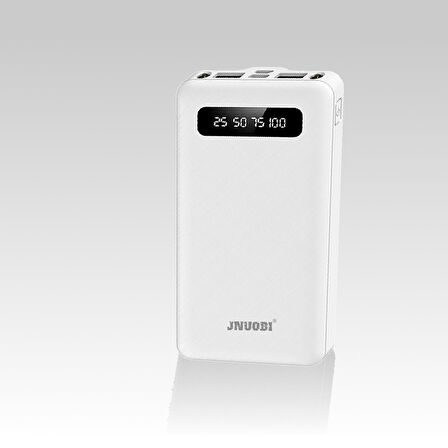 JNUOBİ DY-25 10,000 mAh Taşınabilir Şarj Aleti Powebank 2xUsb Ledli