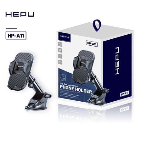 HEPU HP-A10 Metal Masaüstü Telefon ve Tablet Standı Siyah