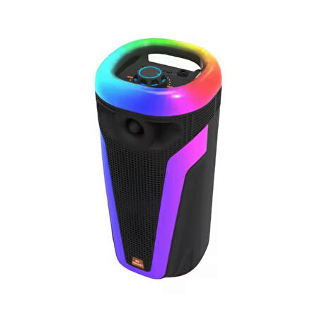 HEPU HP-113 5W Mikrofonlu RGB Led Kablosuz Bluetooth Hoparlör