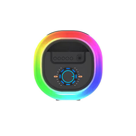 HEPU HP-113 5W Mikrofonlu RGB Led Kablosuz Bluetooth Hoparlör
