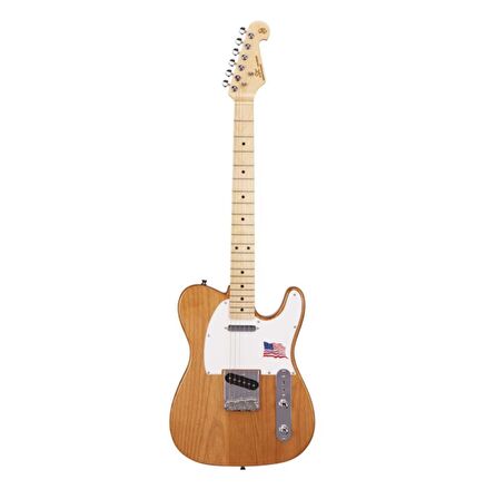 SX STL ALDER Telecaster NA Naturel Elektro Gitar