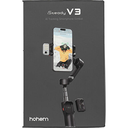 Hohem iSteady V3 AI Tracker Gimbal (Siyah)