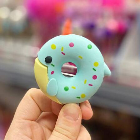 Sevimli Donut Animal Silgi 1 Adet