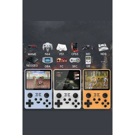 Newface POWKIDDY RGB20S 64GB Retro Gamepad - Beyaz