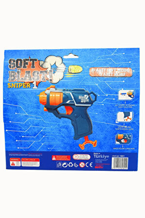 Prestij Oyuncak Hedefli Sünger Atan Oyuncak Dart Atan Tabanca FAB.1801