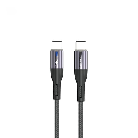 Lexroo LC535 Type-C to Hızlı Şarj Özellikli Data ve Kablosu 60W 1M - Siyah