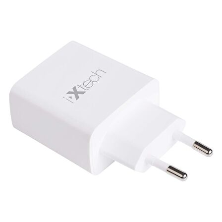Ixtech USB 20 Watt Hızlı Şarj Aleti Beyaz