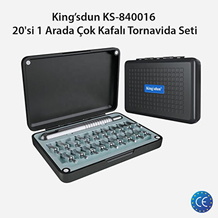 Kingsdun 20 si 1 Arada Manyetik Mini Tornavida Seti KS-840016