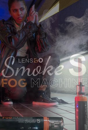 LENSGO Smoke S Duman Makinesi | Yoğun Sis Efekti | Profesyonel