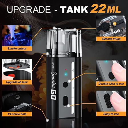 Lensgo Smoke Go All-In-One Handheld Fog Machine (30W)