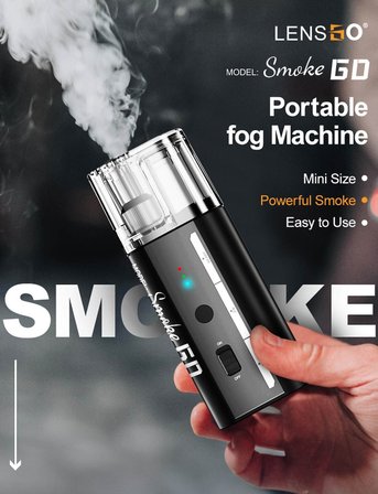 LENSGO Smoke GO Duman Makinesi | Taşınabilir | Profesyonel Sis