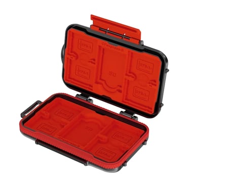 PDX KH6C Storage Memory Card Case for SD / CF-express A / CF-express B Cards