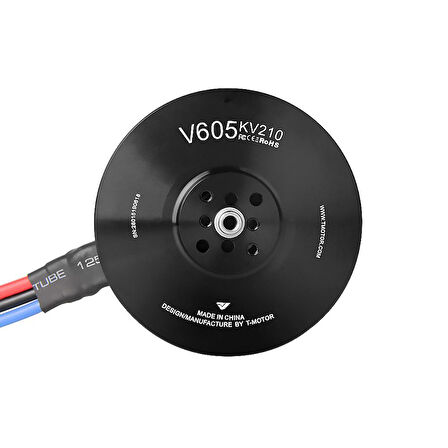 T-Motor V Type V605 210KV Brushless Fırçasız Brushless Fırçasız UAV Motor Multikopter Multi-rotor Quadcopter Hexacopter Drone Motoru