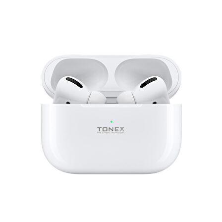 Tonex TX-420 TWS Kablosuz Kulak İçi Bluetooth Kulaklık - Beyaz