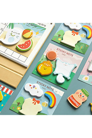 Sincap Temalı Not Seti • Post-it • Sticky Note (GGK-MA012)