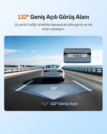 70MAI Dash Cam A210 Ön Kamera