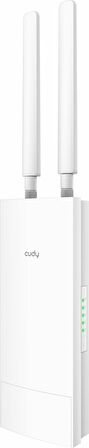 Cudy AP1200 5GHz 867Mbps,2.4GHz 300Mbps,IP65 Outdoor 4in1 PoE AP/Repater/WISP Router(AC1200 Serisi)