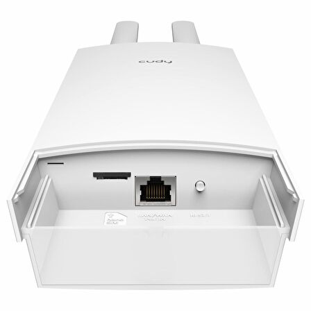 Cudy LT400 2,4GHz/5GHz 4Port Wi-Fi,4G LTE IP65 NonoSIM Destekli Outdoor Mobile Router 