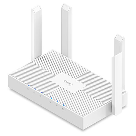 Cudy Router Wr1300E Ac1200 2.4Ghz/5Ghz 1200Mbps Ap/Re/Wısp 3Xgigabit Port Mu-Mımo Kablosuz Wi-Fi