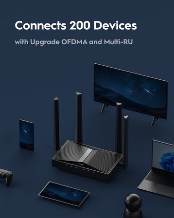 CUDY WR3600 BE3600 Gigabit Wi-Fi 7 Mesh Router