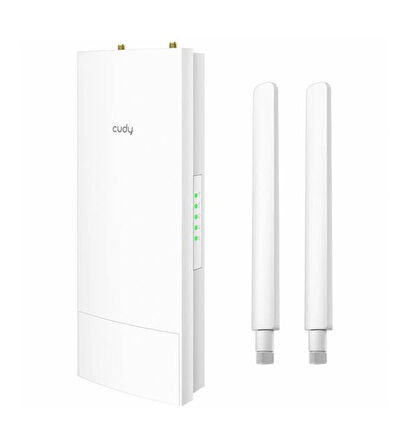 Cudy AP1200 5GHz 867Mbps,2.4GHz 300Mbps,IP65 Outdoor 4in1 PoE AP/Repater/WISP Router(AC1200 Serisi)