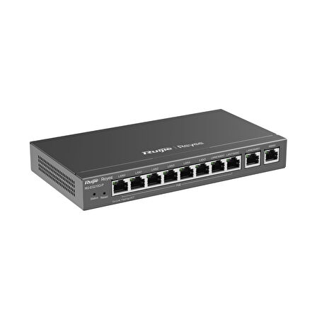 Ruijie Reyee RG-EG210G-P 10 Portlu 8 Port Poe (70w) Yönetilebilir Poe Switch