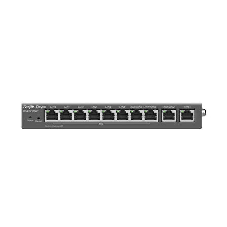 Ruijie Reyee RG-EG210G-P 10 Portlu 8 Port Poe (70w) Yönetilebilir Poe Switch