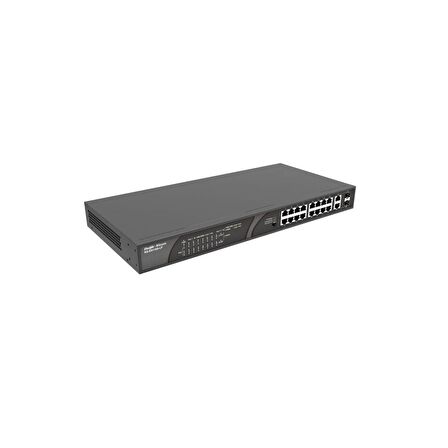 Reyee RG-ES118S-LP 16 Portlu, 10/100 Fast Ethernet 2 Gigabit Combo Port,16Port PoE+(120W)YÖNETİLEMEZ