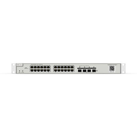 Reyee RG-ES228GS-P 28 Portlu, 10/100/1000 Gigabit, Yönetilebilir Switch, 2 SFP, 2 Gigabit RJ45 Uplink 24 Port PoE+ (370W)