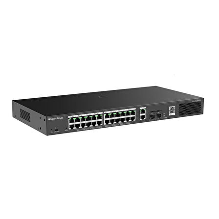 Reyee RG-ES228GS-P 28 Portlu, 10/100/1000 Gigabit, Yönetilebilir Switch, 2 SFP, 2 Gigabit RJ45 Uplink 24 Port PoE+ (370W)