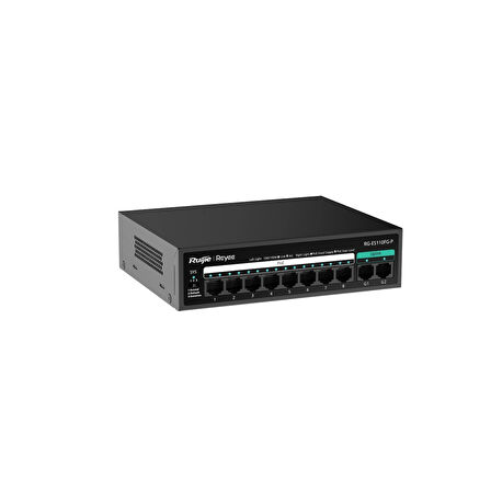 TEKNOTEG - RUİJİE-REYEE RG-ES110FG-P 8XFE+2XGE F.GİGABİT 110W POE SWİTCH
