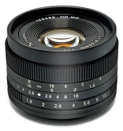 7artisans 50mm f/1.8 APS-C Manuel Lens (Fujifilm X)