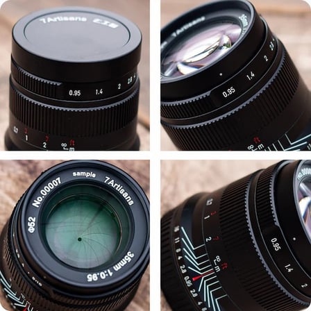 35MM F0.95 Mf Aps-C Lens (Fx Mount)
