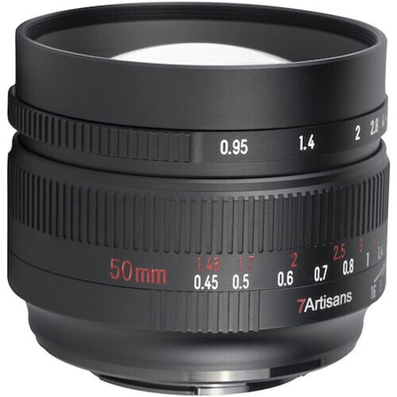 7ARTISANS 50MM F/0.95 R MOUNT MF APS-C LENS
